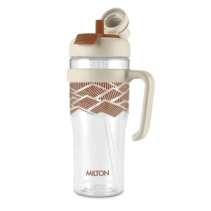 MILTON Champion 900, 2-in-1 Sip or Gulp Lid Plastic Tumbler 886 ml | Leak-Proof, BPA-Free